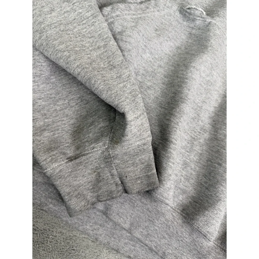 Vintage Y2K Adidas Pullover Hoodie Men's Size XL Gray